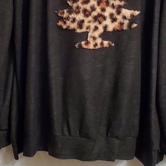 NWT Blumin Apparel Christmas Tree long sleeve Top 3XL - Picture 5 of 7